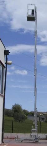 Телескопический подъемник Faraone ZP 12 200 E для использования вне помещения