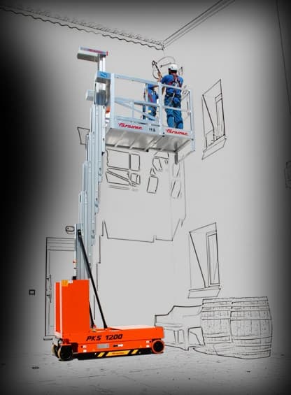 Самоходный телескопический подъемник Faraone PKS 1200