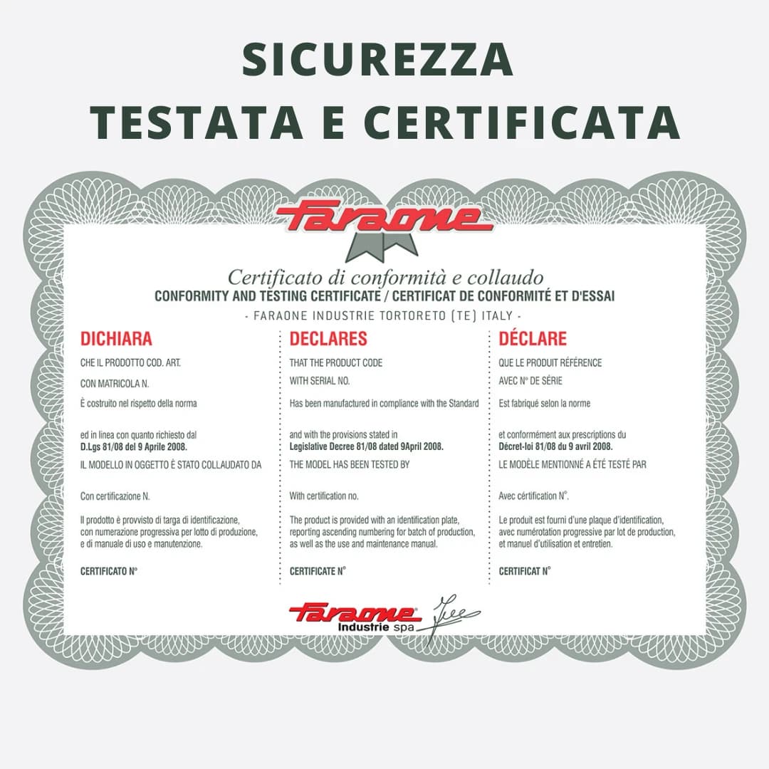 Телескопическая лестница Faraone SUPER 8+8 ступеней TELES.T4S