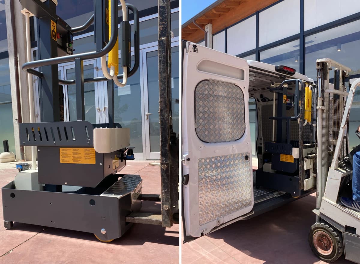 Телескопический подъемник Faraone Elevah 40B