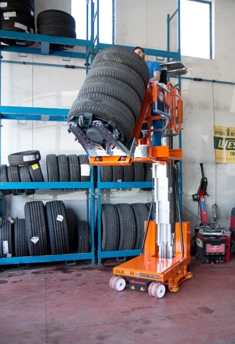 Самоходный телескопический подъемник Faraone Elevah 75 Tires