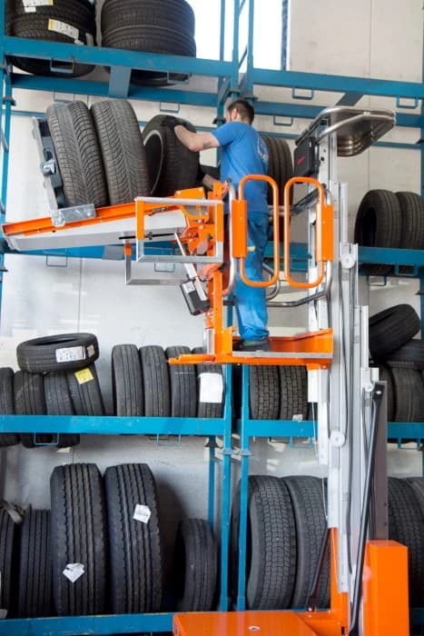 Самоходный телескопический подъемник Faraone Elevah 75 Tires