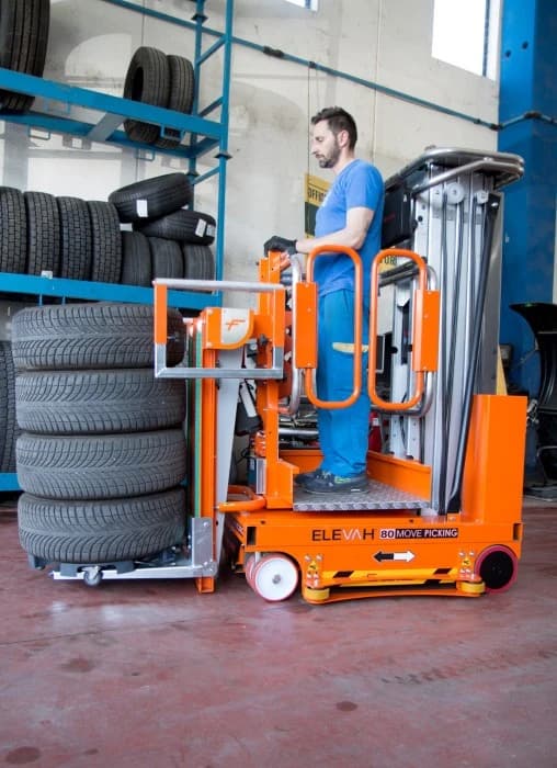 Самоходный телескопический подъемник Faraone Elevah 75 Tires