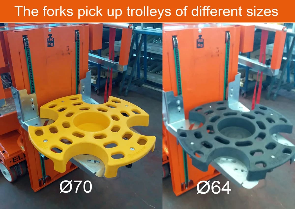 Самоходный телескопический подъемник Faraone Elevah 75 Tires