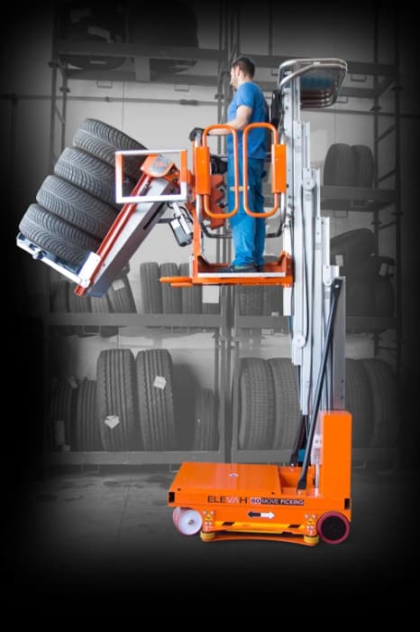 Самоходный телескопический подъемник Faraone Elevah 75 Tires