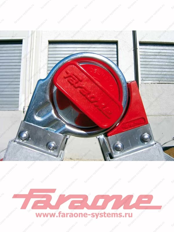 Телескопическая лестница Faraone SUPER 8+8 ступеней TELES.T4S