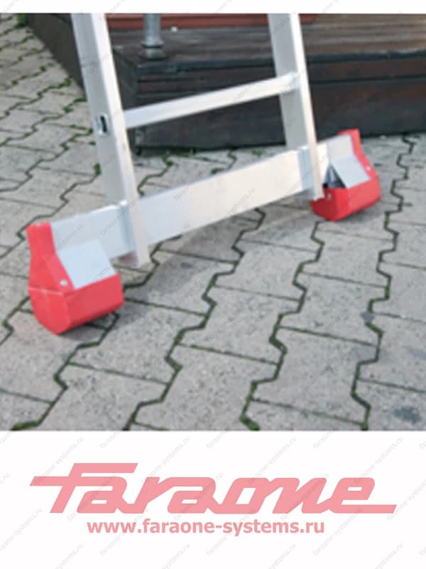 Многофункциональная лестница из 2-х частей Faraone 150.2 10+10 ступеней (глубина 3 см) ST3002N