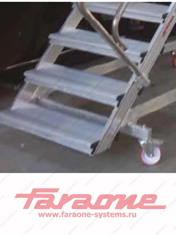 Лестница мост 11 ступеней Faraone Scala System SP 45.1 ширина 100 см угол 45° SP45.11.60