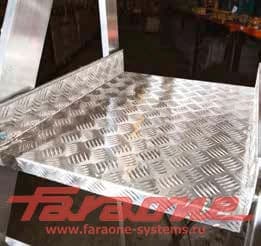 Лестница 5 ступеней Faraone Scala System SY 45.1 ширина 100 см угол 45° SY45/100.5