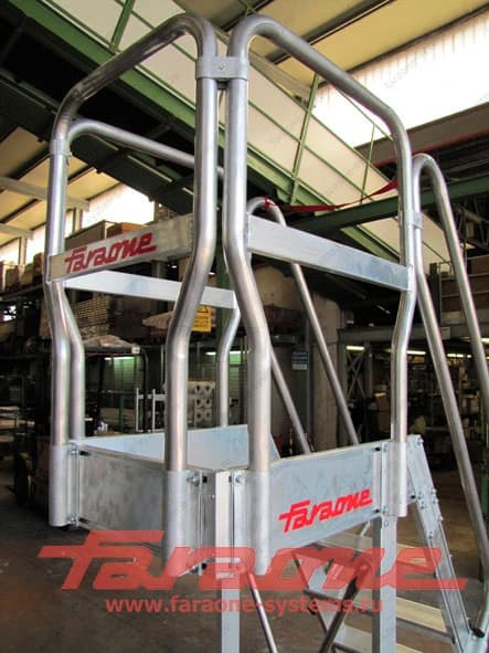 Лестница 8 ступеней Faraone Scala System SY 45.1 ширина 100 см угол 45° SY45/100.8