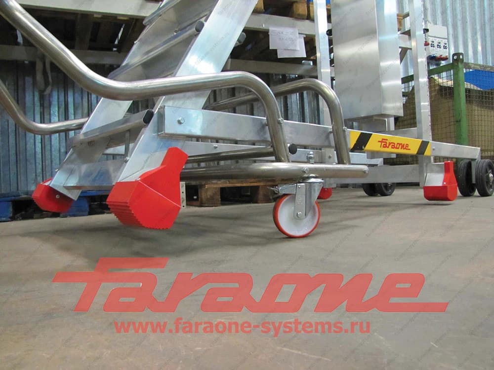 Лестница 9 ступеней Faraone Scala System SY 45.1 ширина 100 см угол 45° SY45/100.9