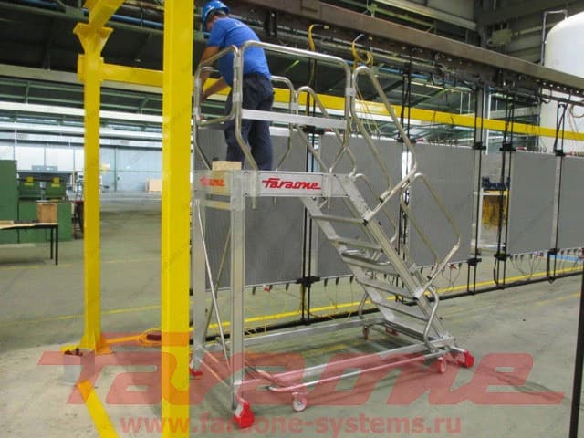 Лестница 11 ступеней Faraone Scala System SY 45.1 ширина 100 см угол 45° SY45/100.11