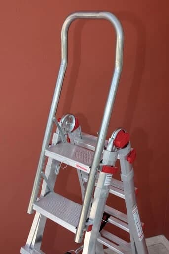 Телескопическая лестница Faraone SUPER 8+8 ступеней TELES.T4S