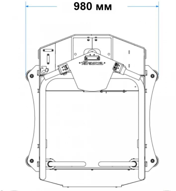 Боковые ролики E5RLB 980 мм