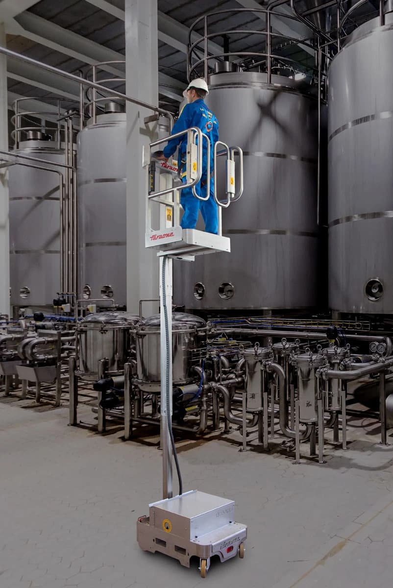 Самоходный телескопический подъемник Faraone E5 Inox