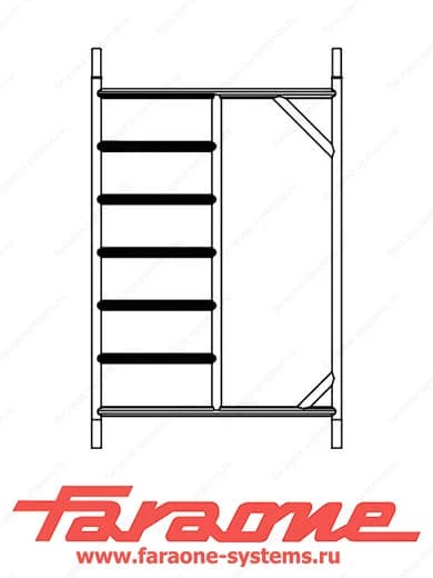 Открытая боковая сторона Faraone FA 0,75 м FA75200