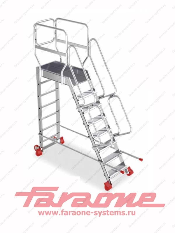 Лестница мост 9 ступеней Faraone Scala System SY 60.1 ширина 60 см угол 60° SY60.9