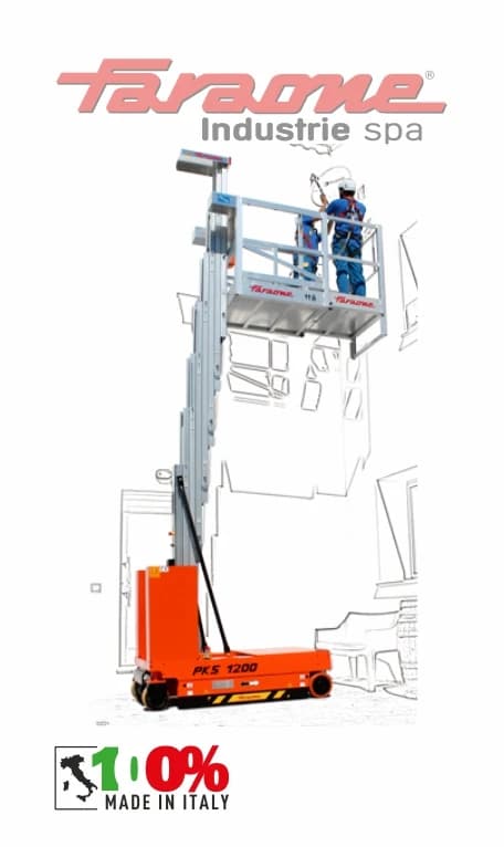 Самоходный телескопический подъемник Faraone PKS 1200