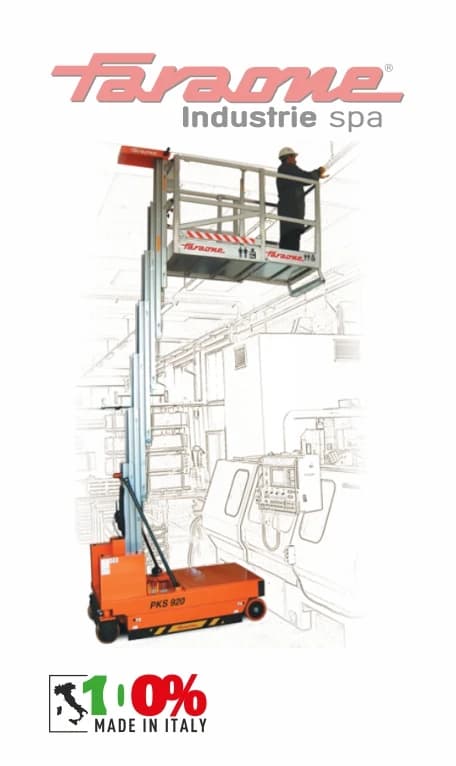 Самоходный телескопический подъемник Faraone PKS 920