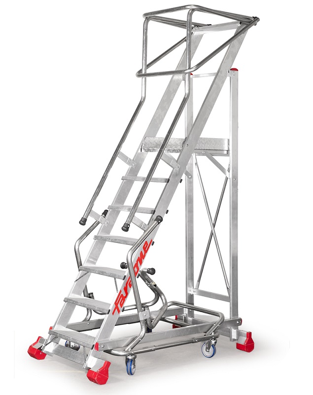 Промышленная лестница-платформа Faraone MF.TS 6 ступеней 150/MFTS